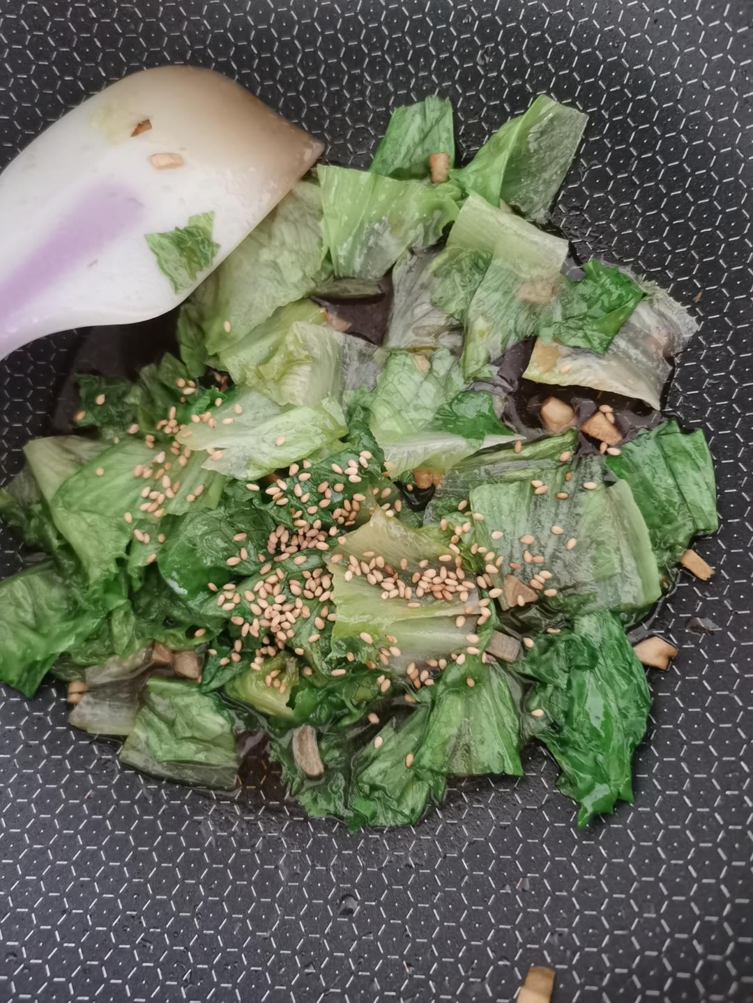 小炒生菜太好吃