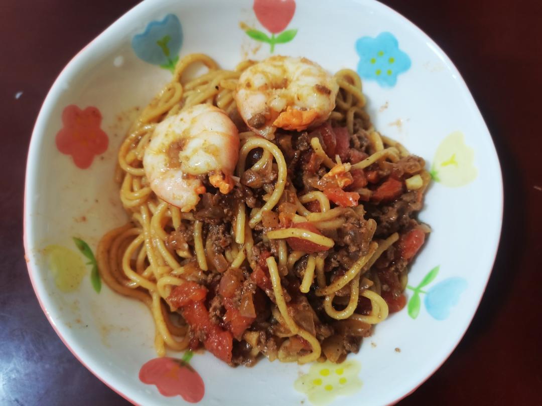 番茄肉酱意面