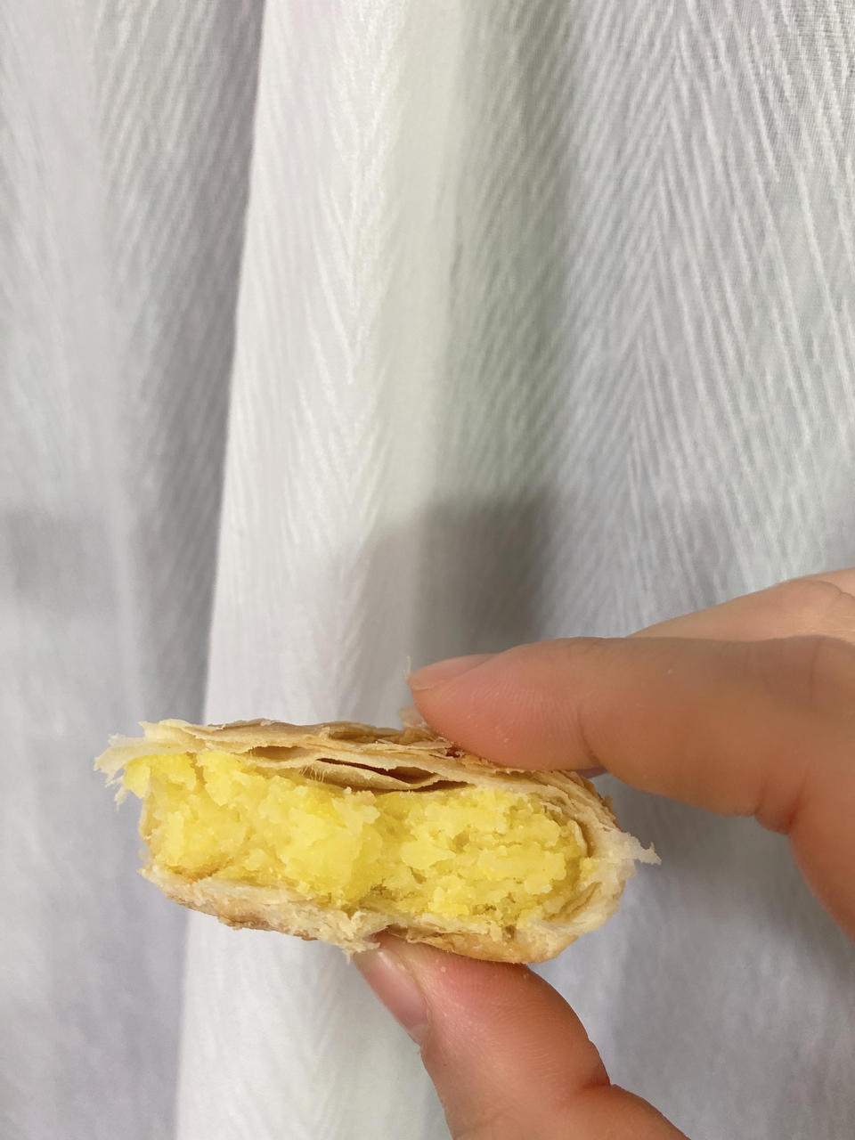 酥皮绿豆饼   酥得掉渣渣