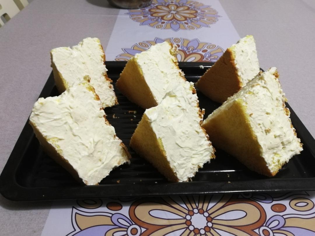 🔥口感细腻丰富，制作简单—日式冰乳酪戚风蛋糕