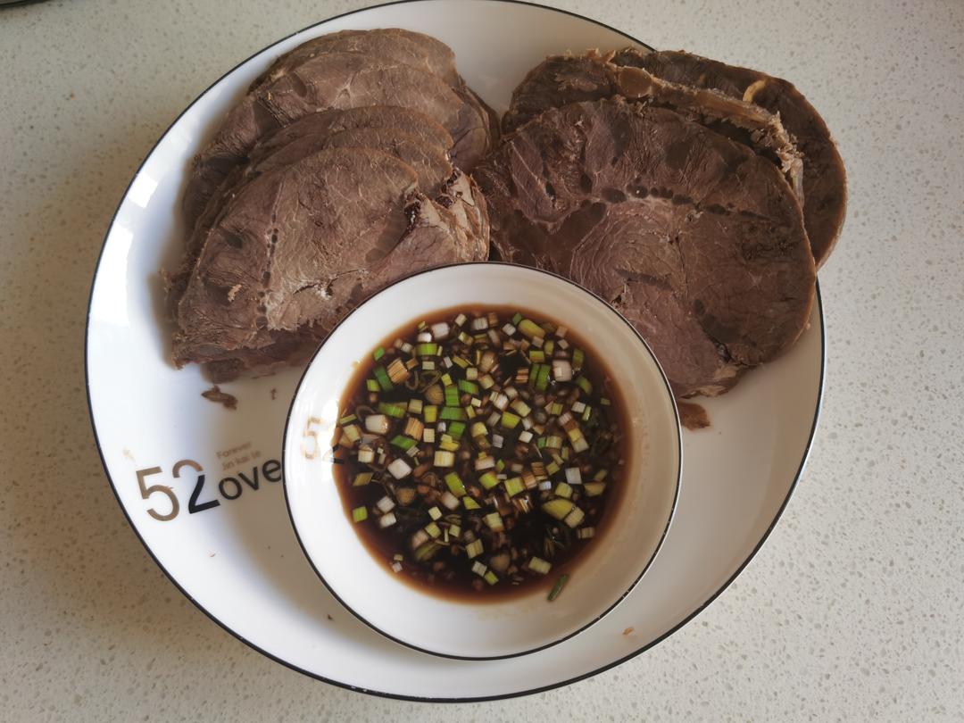 卤牛肉蘸料，好料不能少