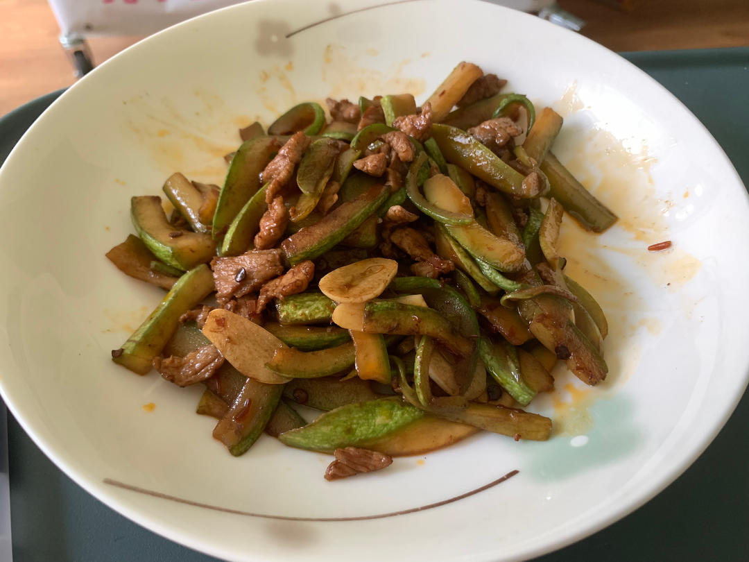 佛手瓜炒肉