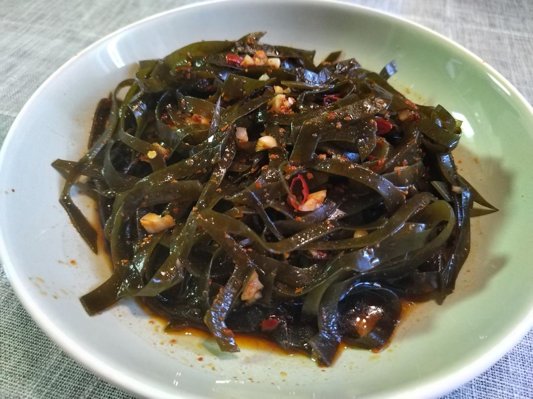 凉拌酸辣海带丝