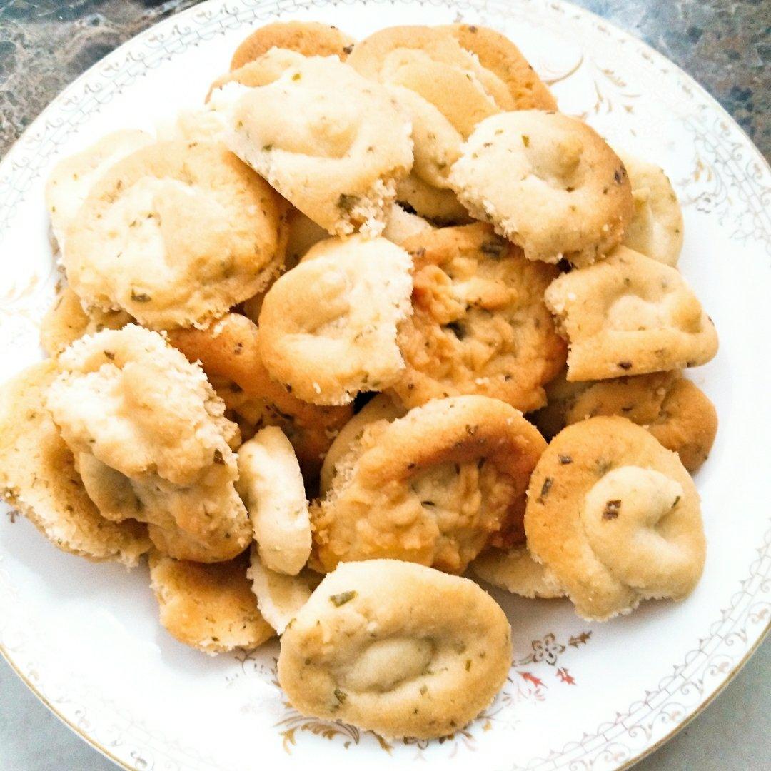 香酥又好挤的香葱曲奇