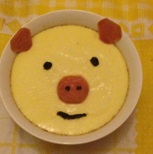 小猪蛋羹