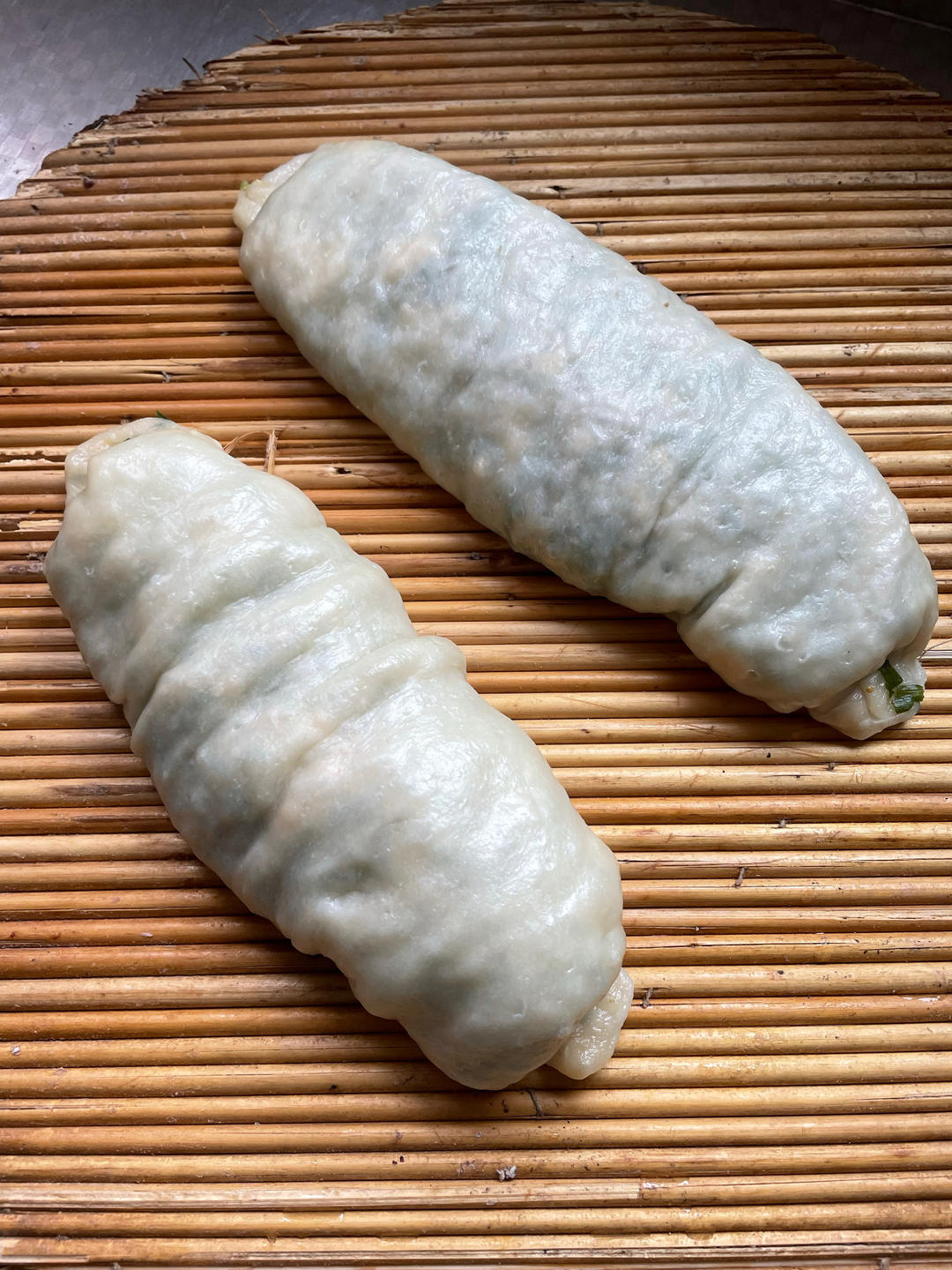 素蒸饺&菜莽的做法 步骤16