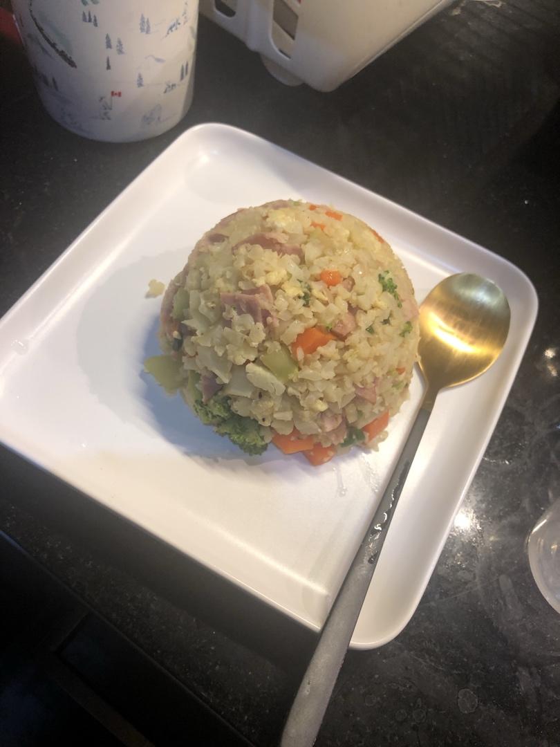 欧阳娜娜同款｜无米蛋炒饭，减肥妹子必学