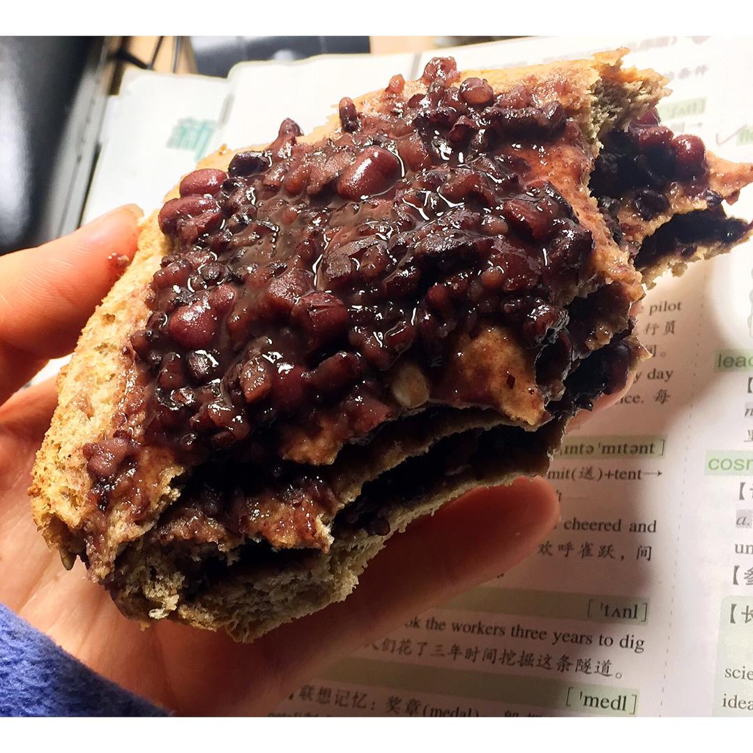 非常好吃的～紫米奶酪包（美味三明治）