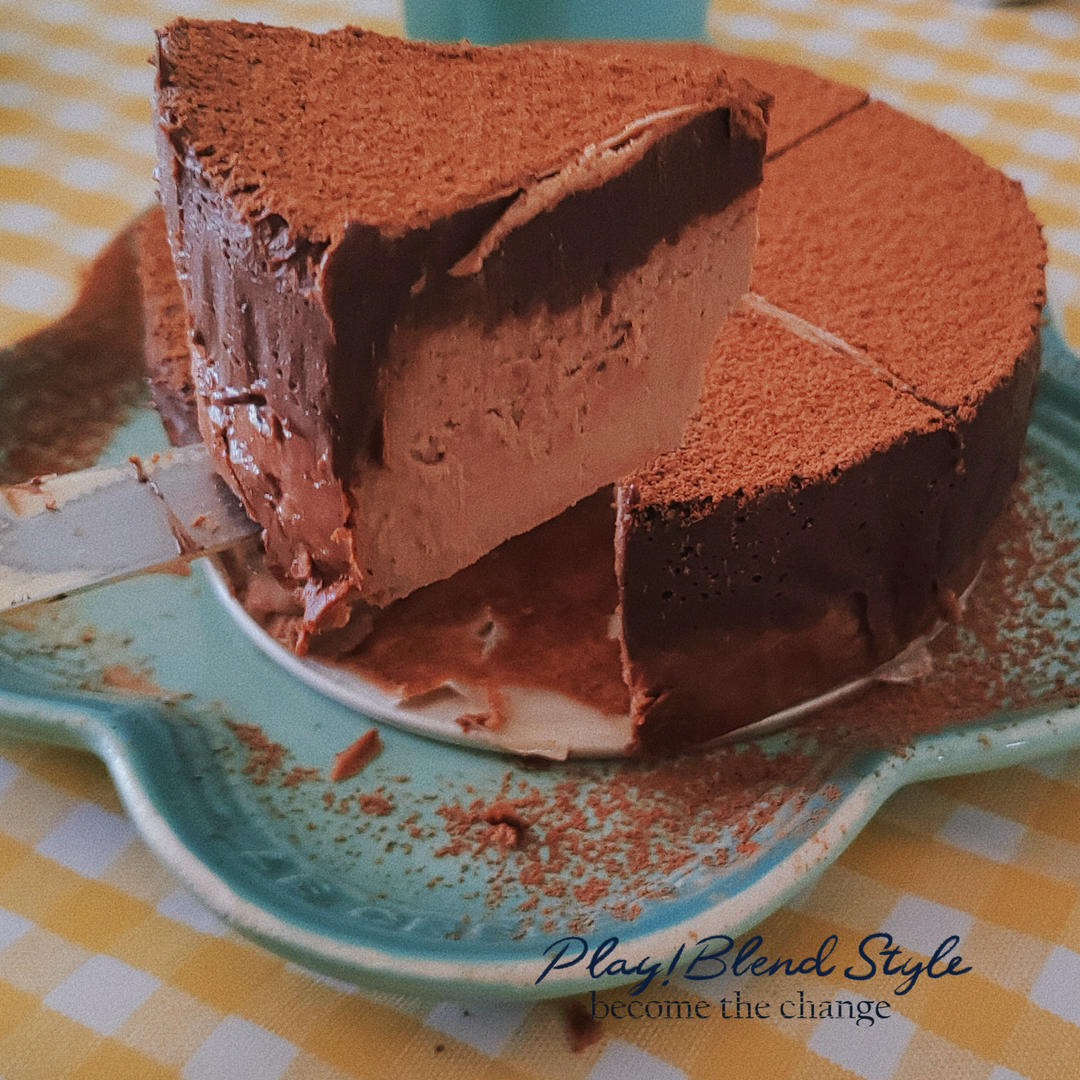 生巧黑巧克力巴斯克！巧克力🍫控满足味蕾！的做法