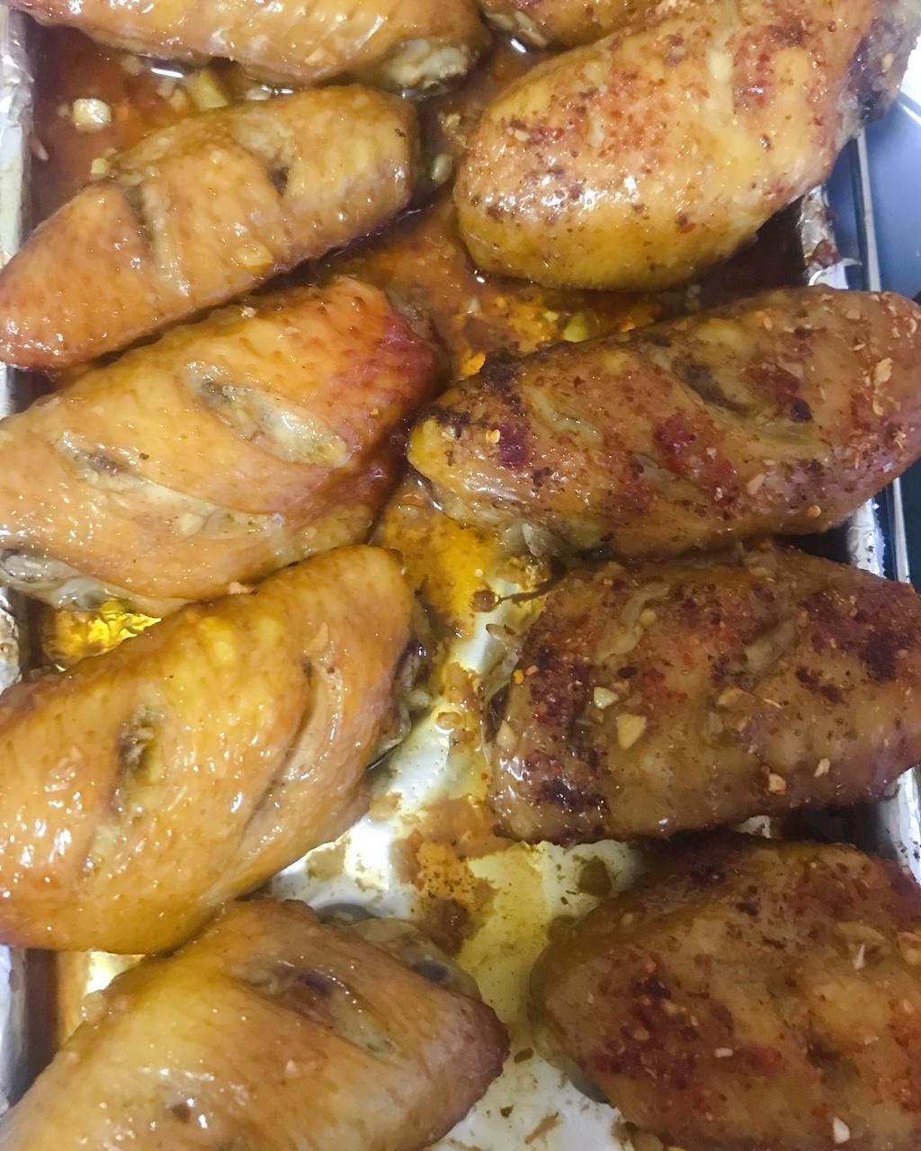 烤箱版蜜汁烤翅