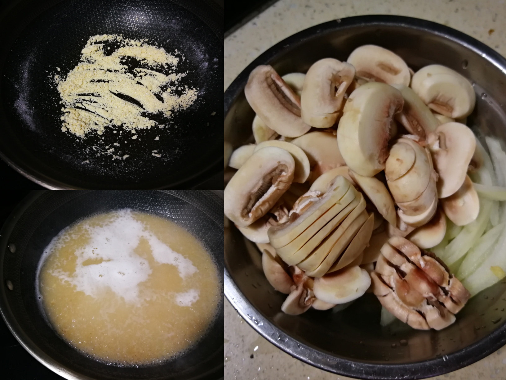 法国奶油蘑菇汤(世界三大名汤之二)的做法 步骤1