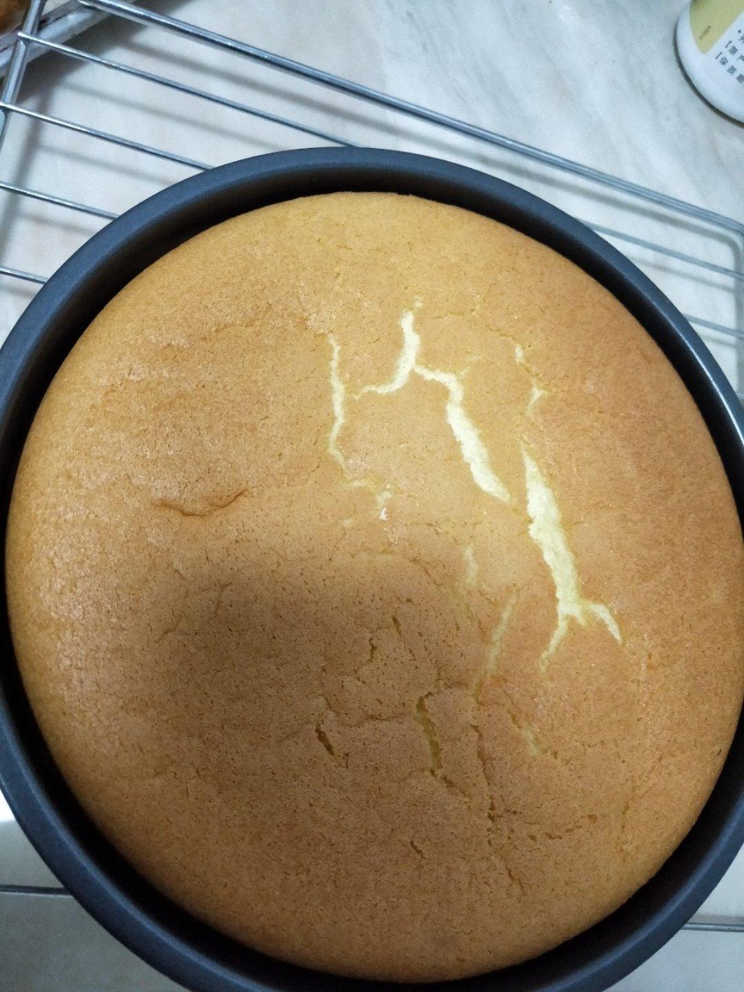 烤箱做蛋糕（戚风蛋糕的做法）