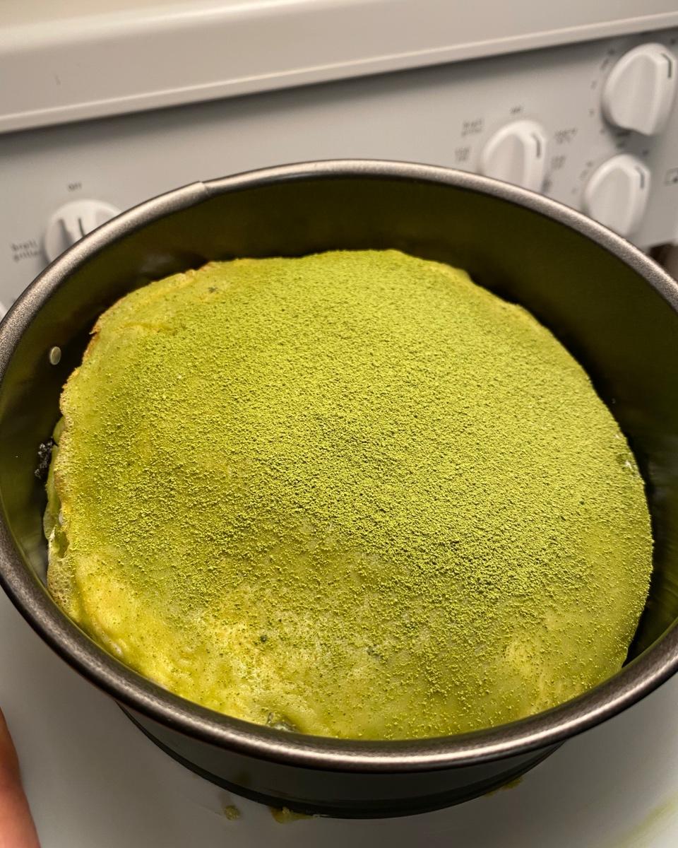 抹茶千层蛋糕