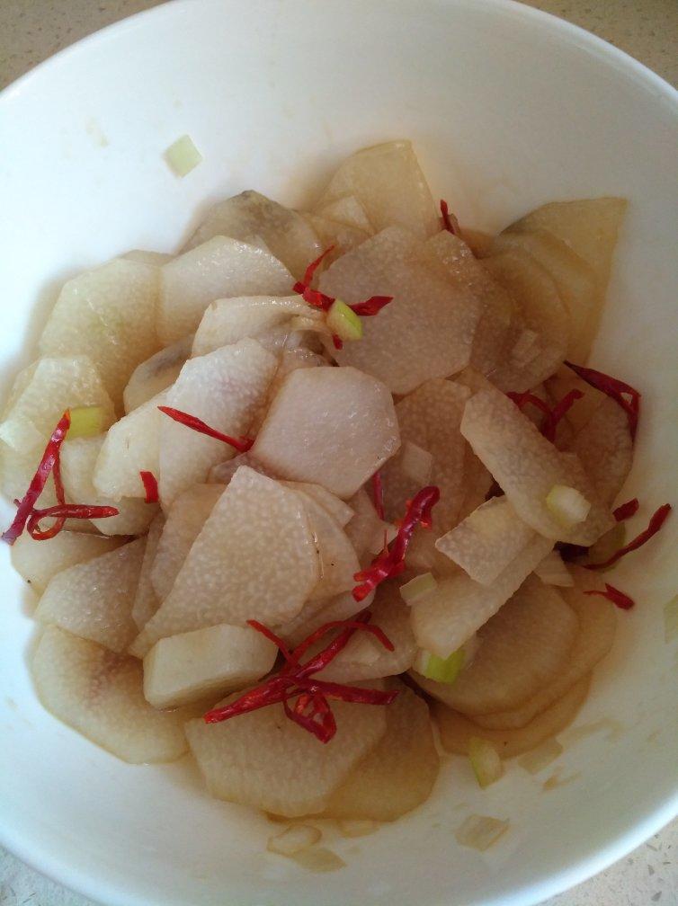 斑马斑马吖做的凉拌山药