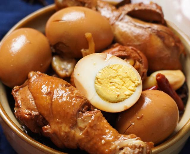 爆好吃的卤鸡腿 卤蛋❗电饭煲 炒锅都可以做的做法