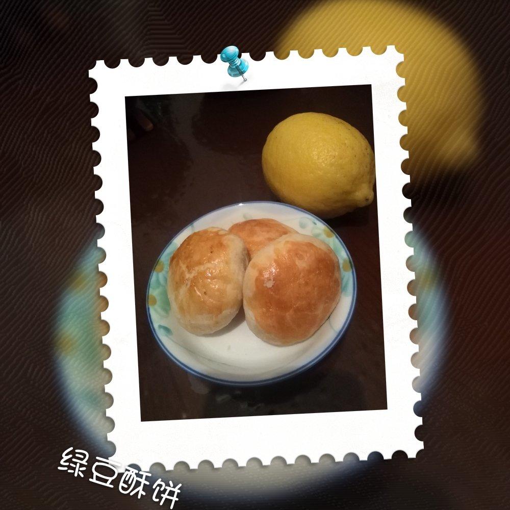 酥皮绿豆饼   酥得掉渣渣