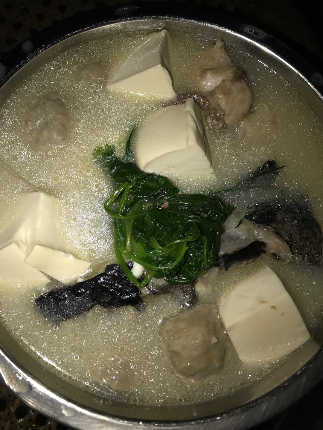 鱼头豆腐汤🐟