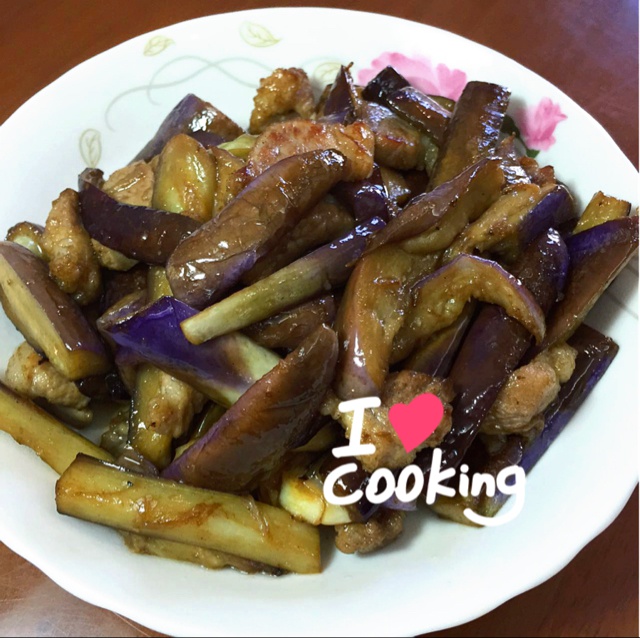 老丁的私房菜-油焖茄子