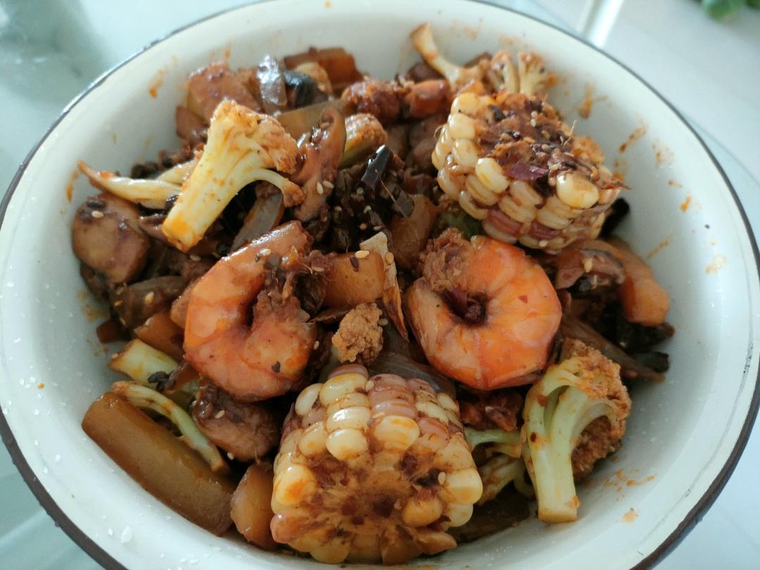 自制麻辣香锅㊙️香辣过瘾