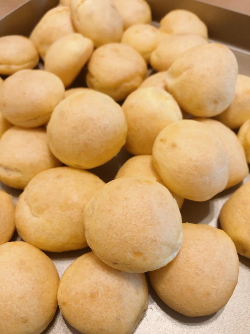 简单易成功的奶油小泡芙做法