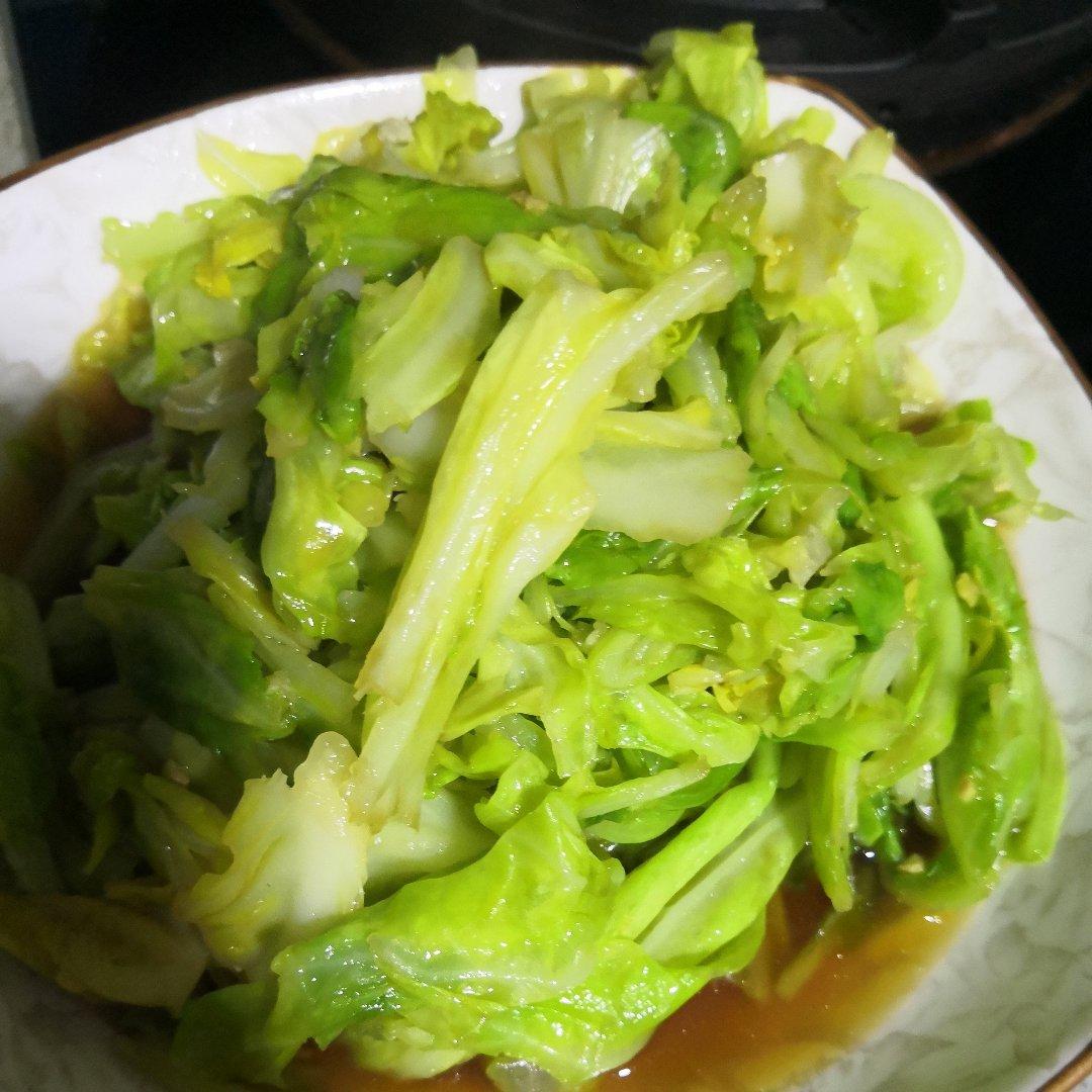 清炒包菜