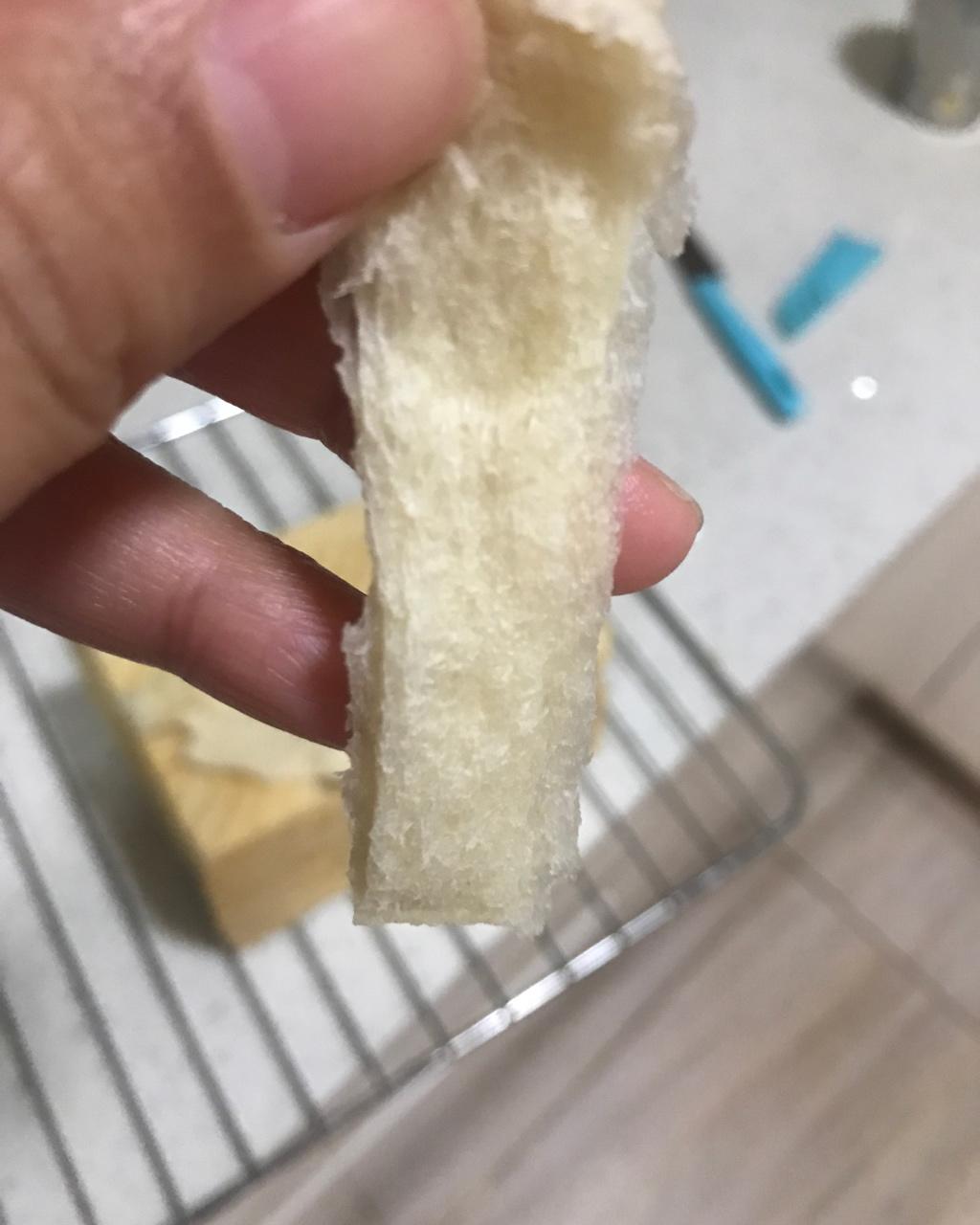 软到拿不起来的生吐司