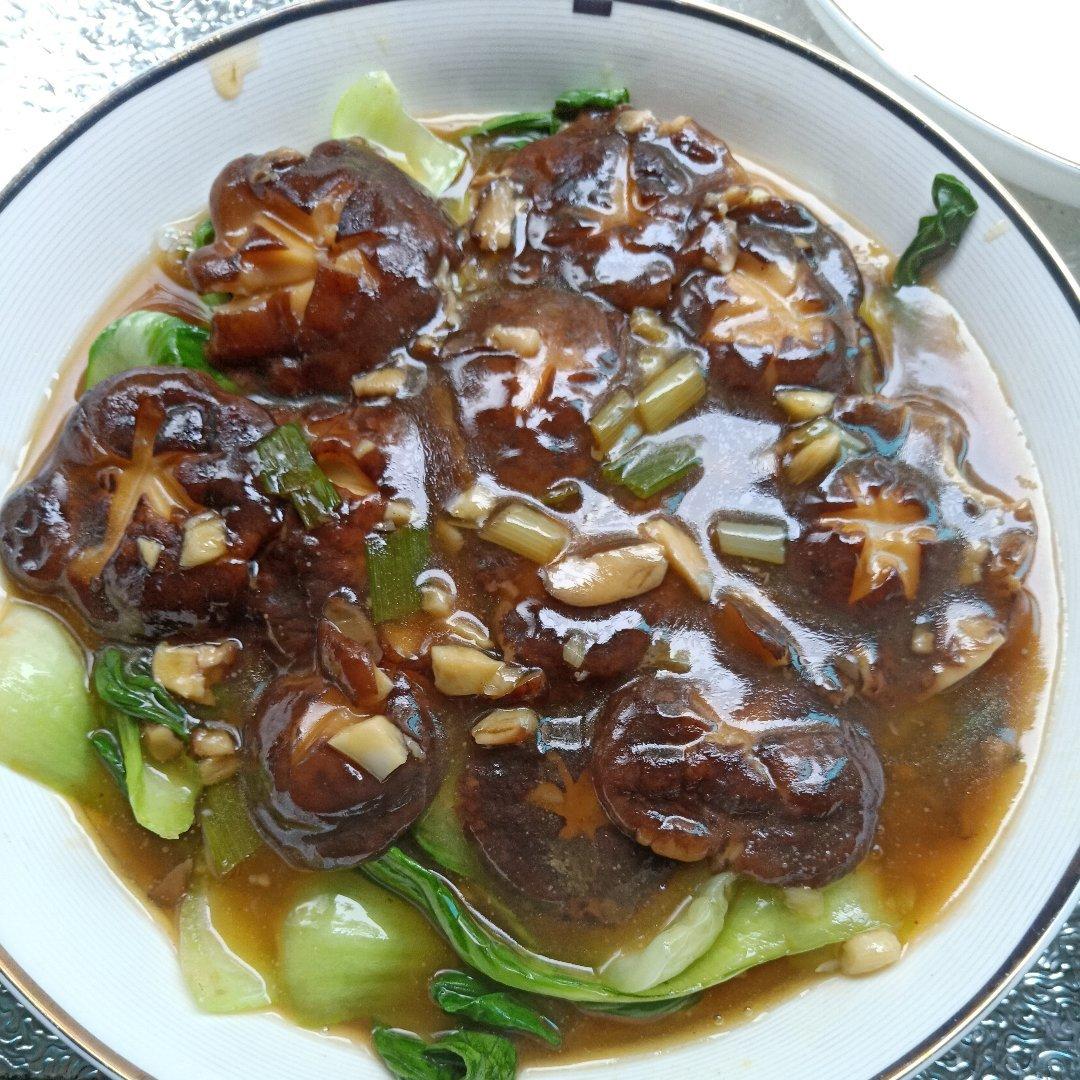 蚝油香菇小油菜