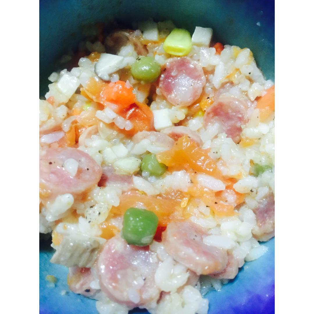整个番茄饭