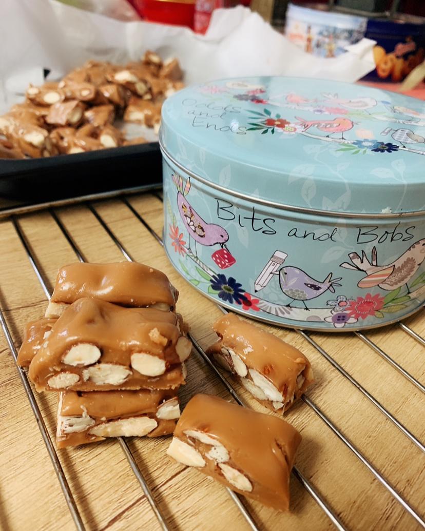 海盐杏仁太妃糖