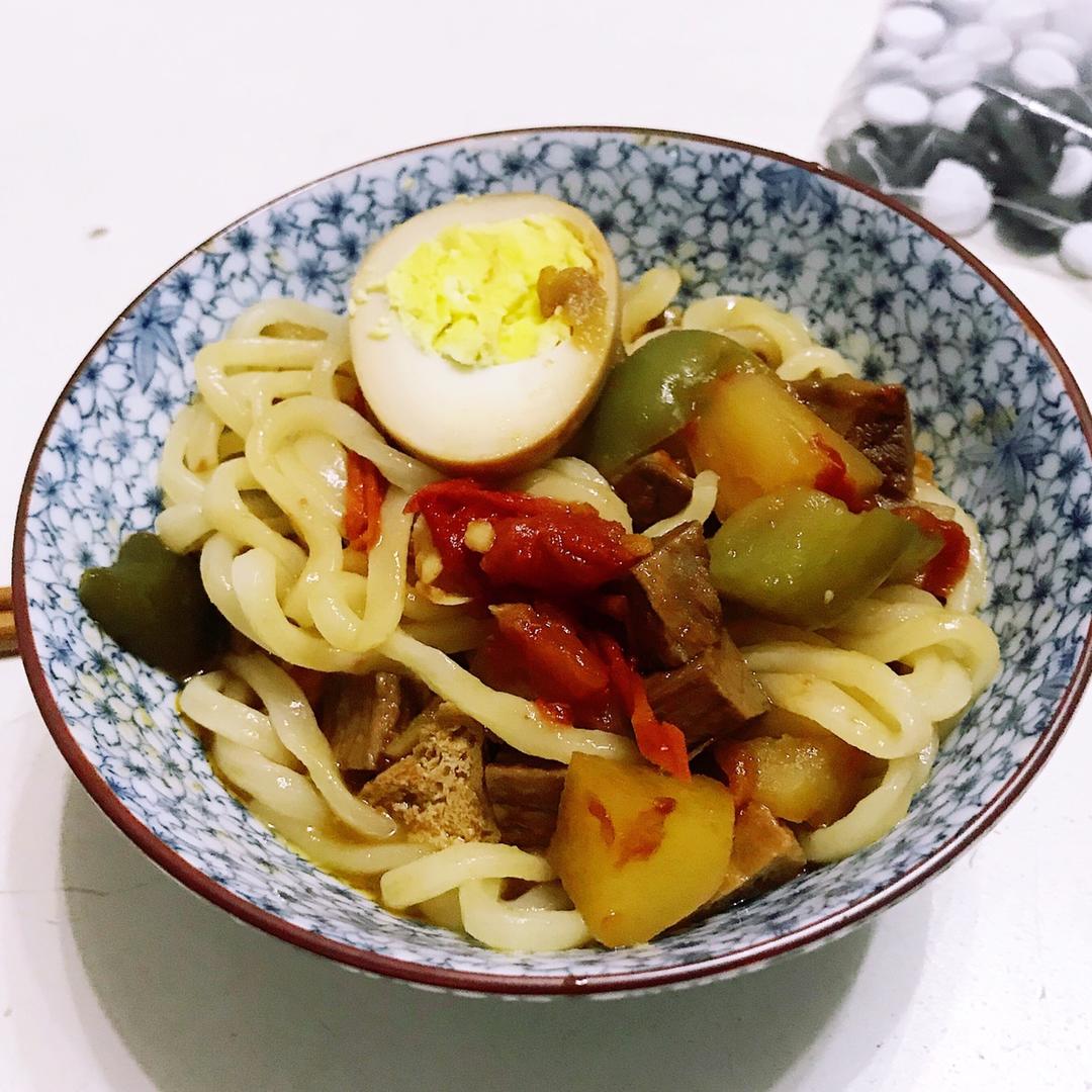 番茄牛腱打卤面