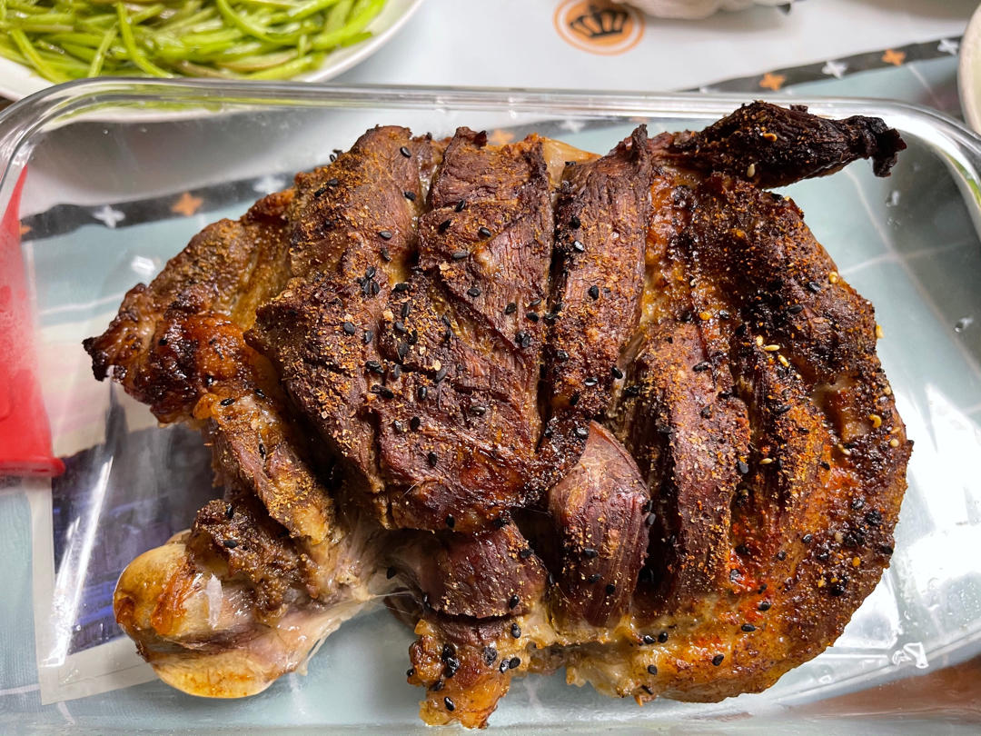 生烤羊腿家庭烤箱版