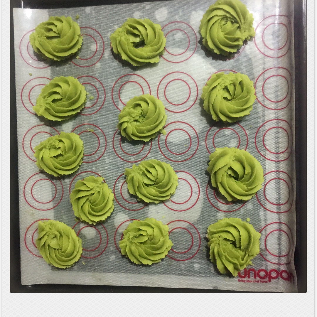 【麦记手作】抹茶拿铁曲奇 美妙的碰撞