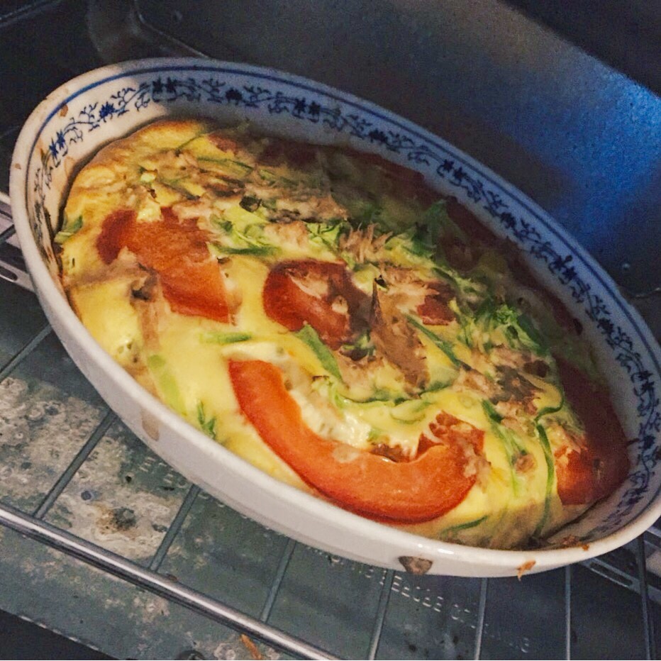 蔬菜烤燕麦（无油）