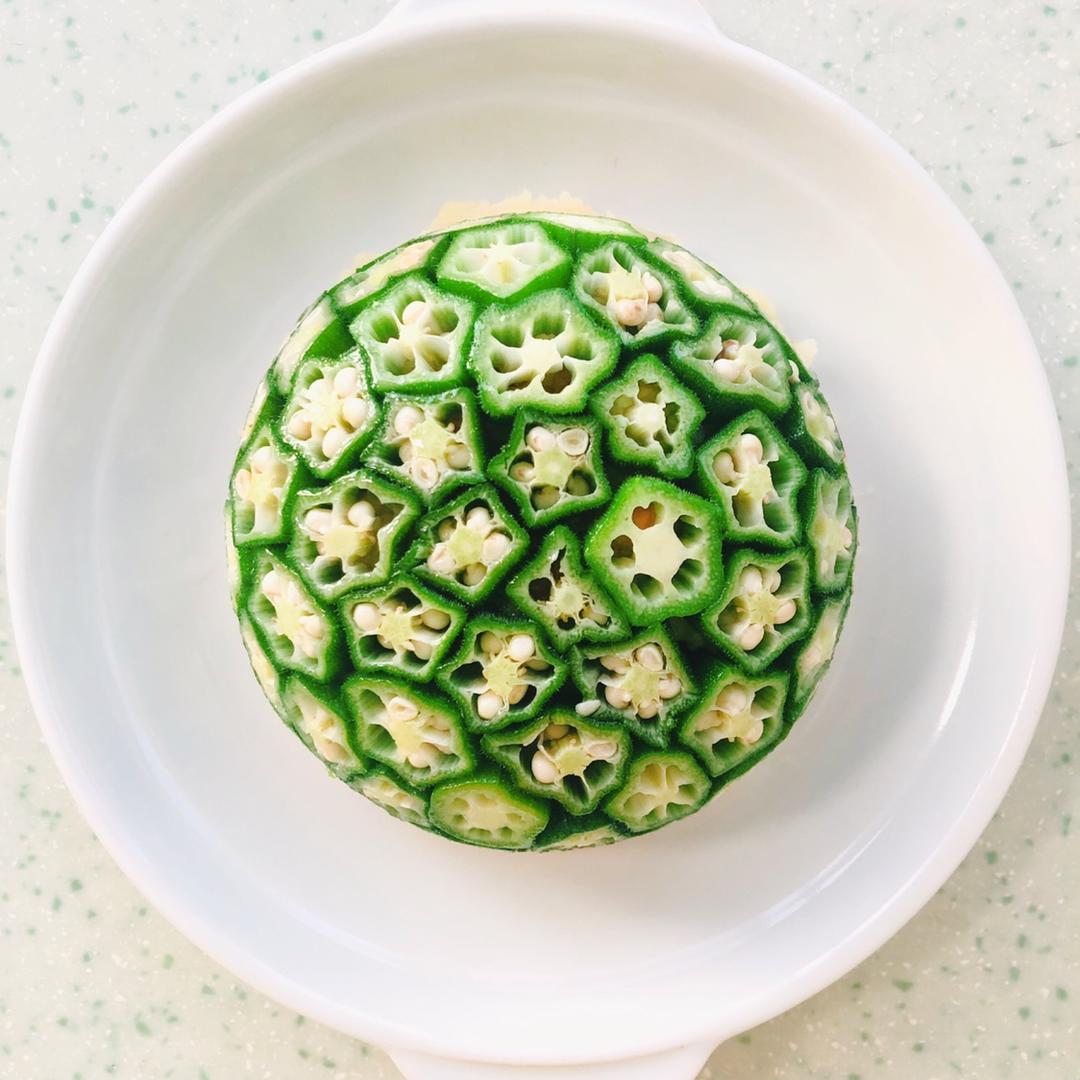 土豆泥秋葵