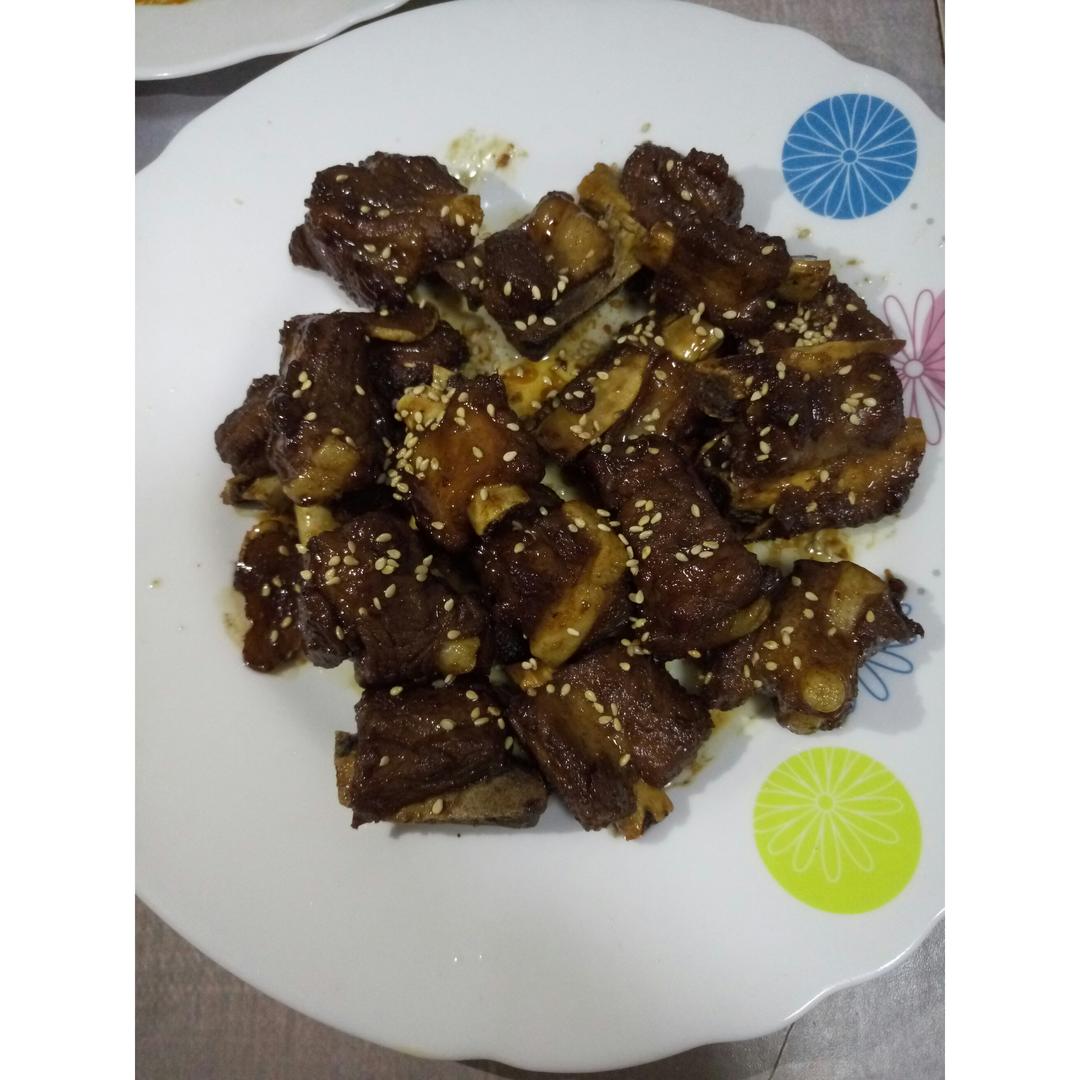 懒人版糖醋排骨
