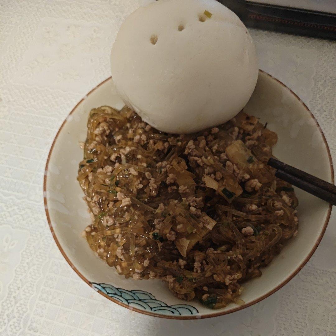 蚂蚁上树(肉末炒粉丝)超下饭‼️十分钟搞定