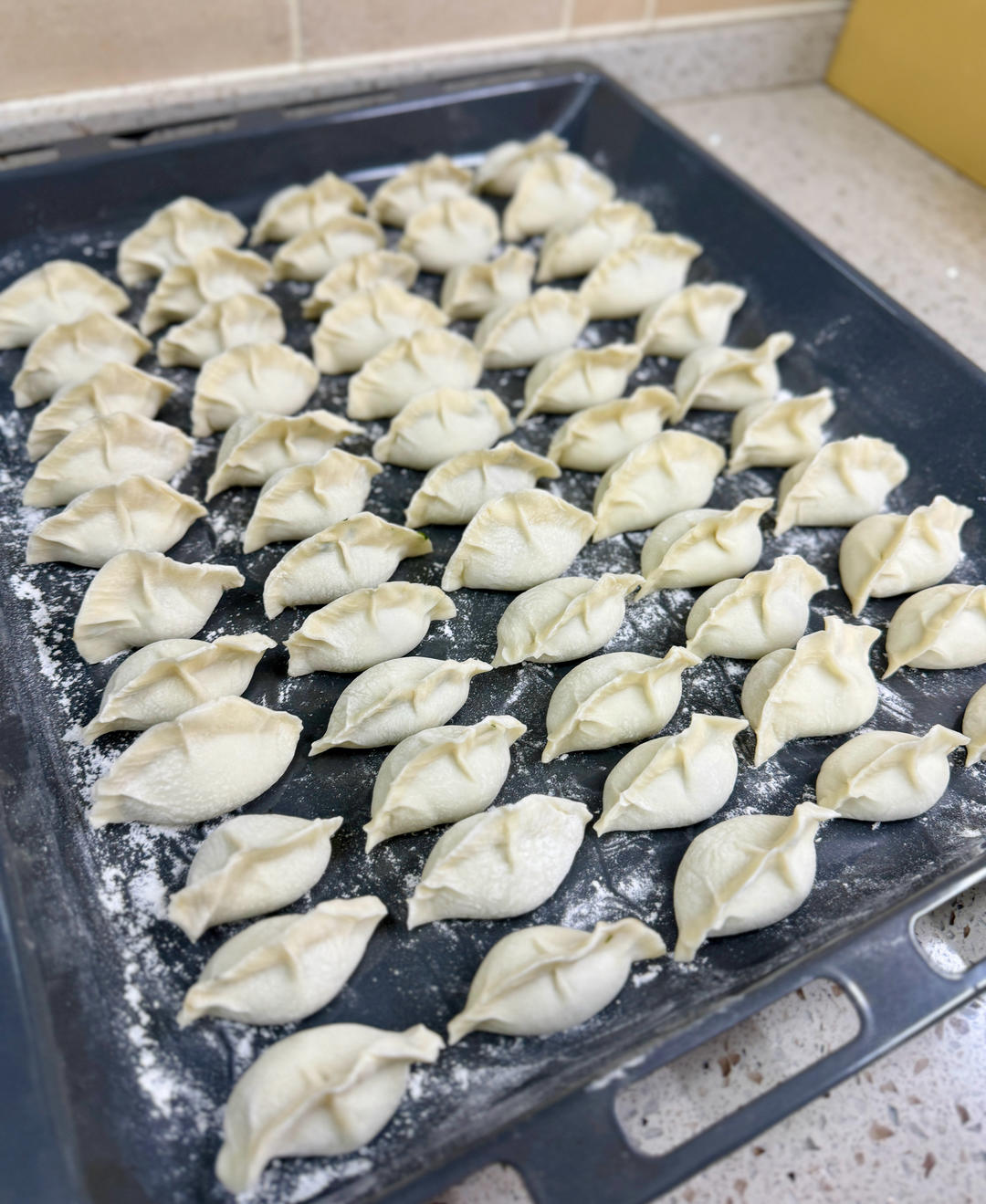 包饺子手法