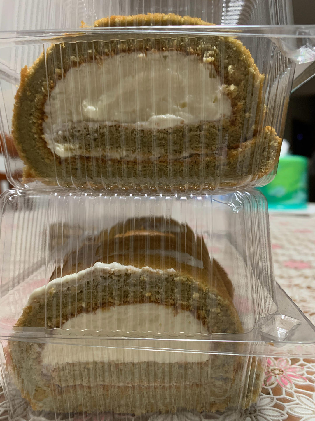 抹茶蛋糕卷(附成功蛋糕卷不开裂的真正关键点)～