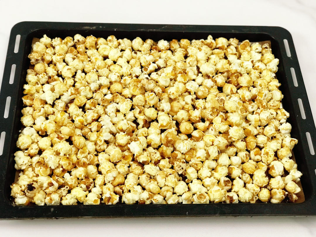一招搞定小朋友的黄油焦糖爆米花，简单又好吃