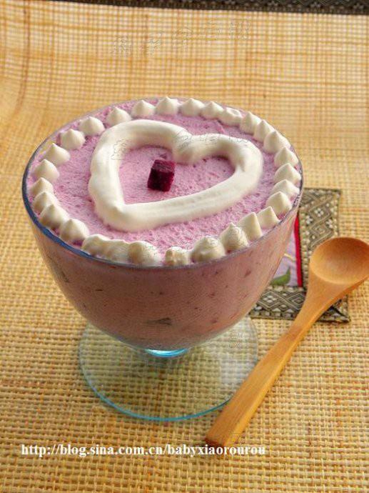 紫薯酸奶慕斯杯的做法