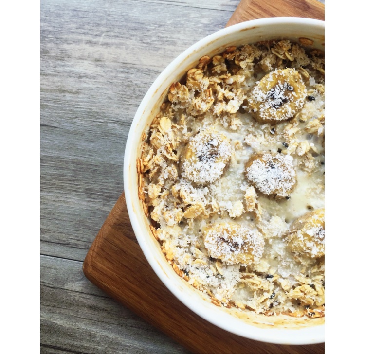 Baked Oatmeal Breakfast 早餐烤燕麦