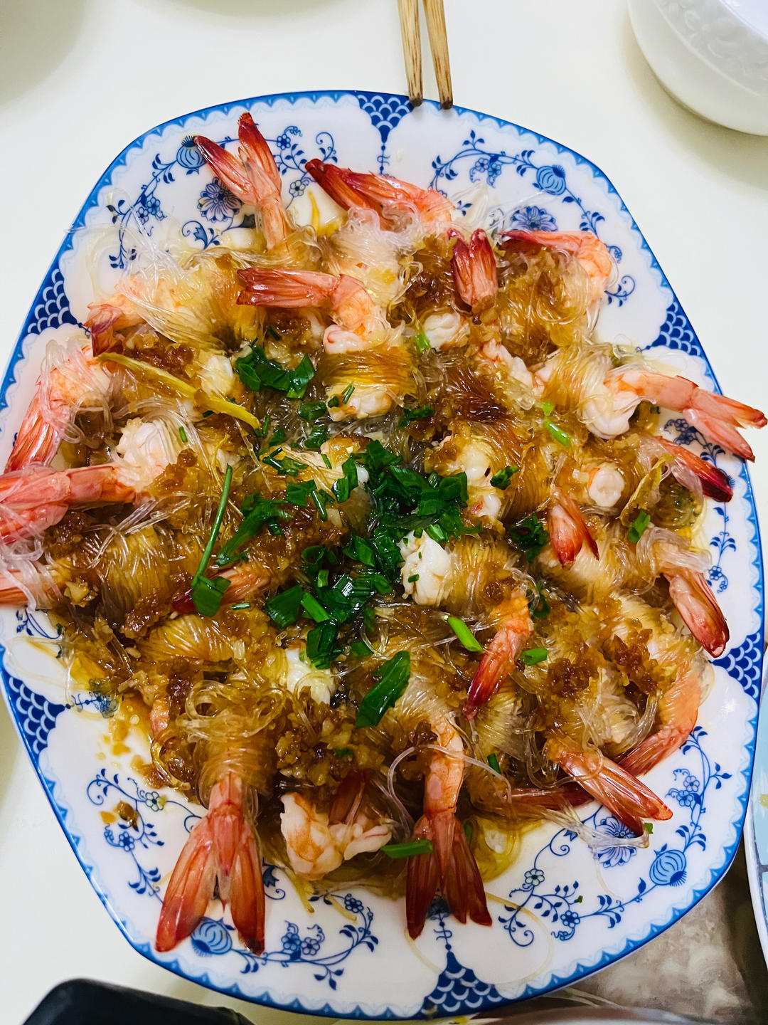 粉丝蒸虾球（吉利虾球）