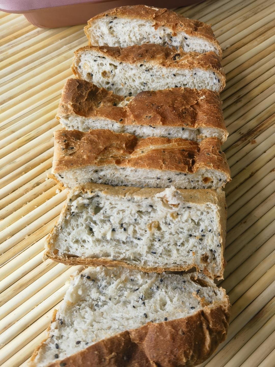 15分钟果仁软欧包/欧洲家庭面包