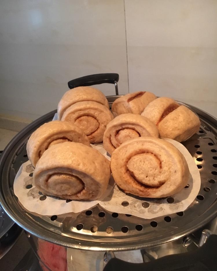 有料的红糖馒头（土豪包）