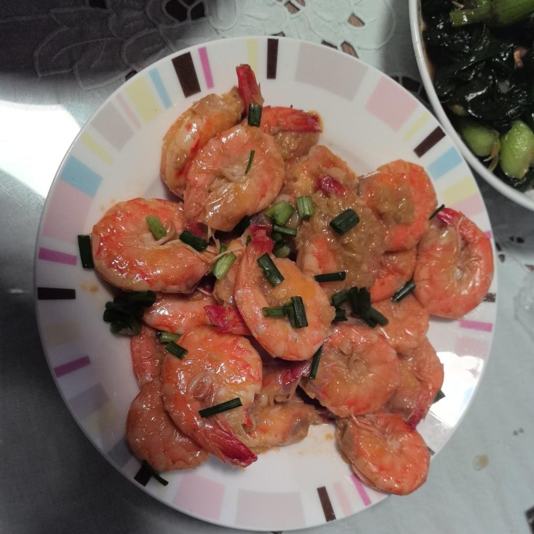 蒜蓉炒大虾