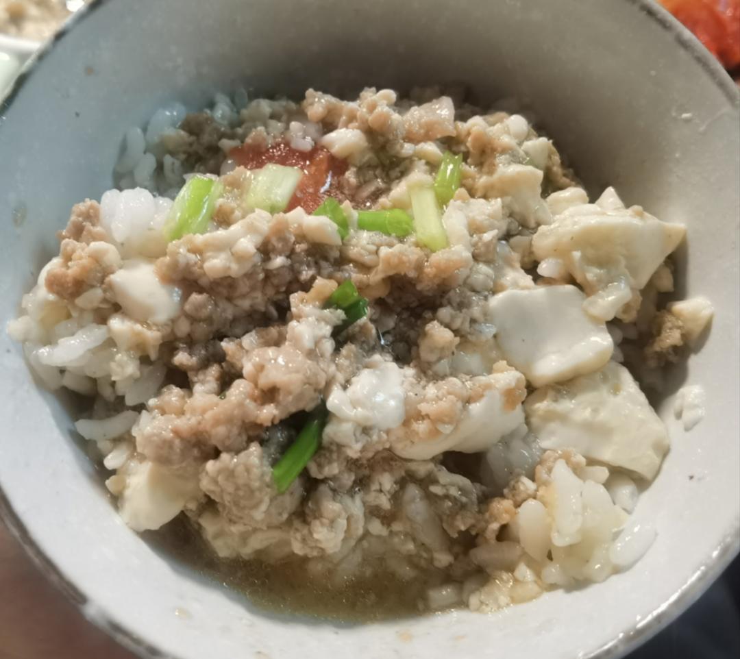 肉末豆腐