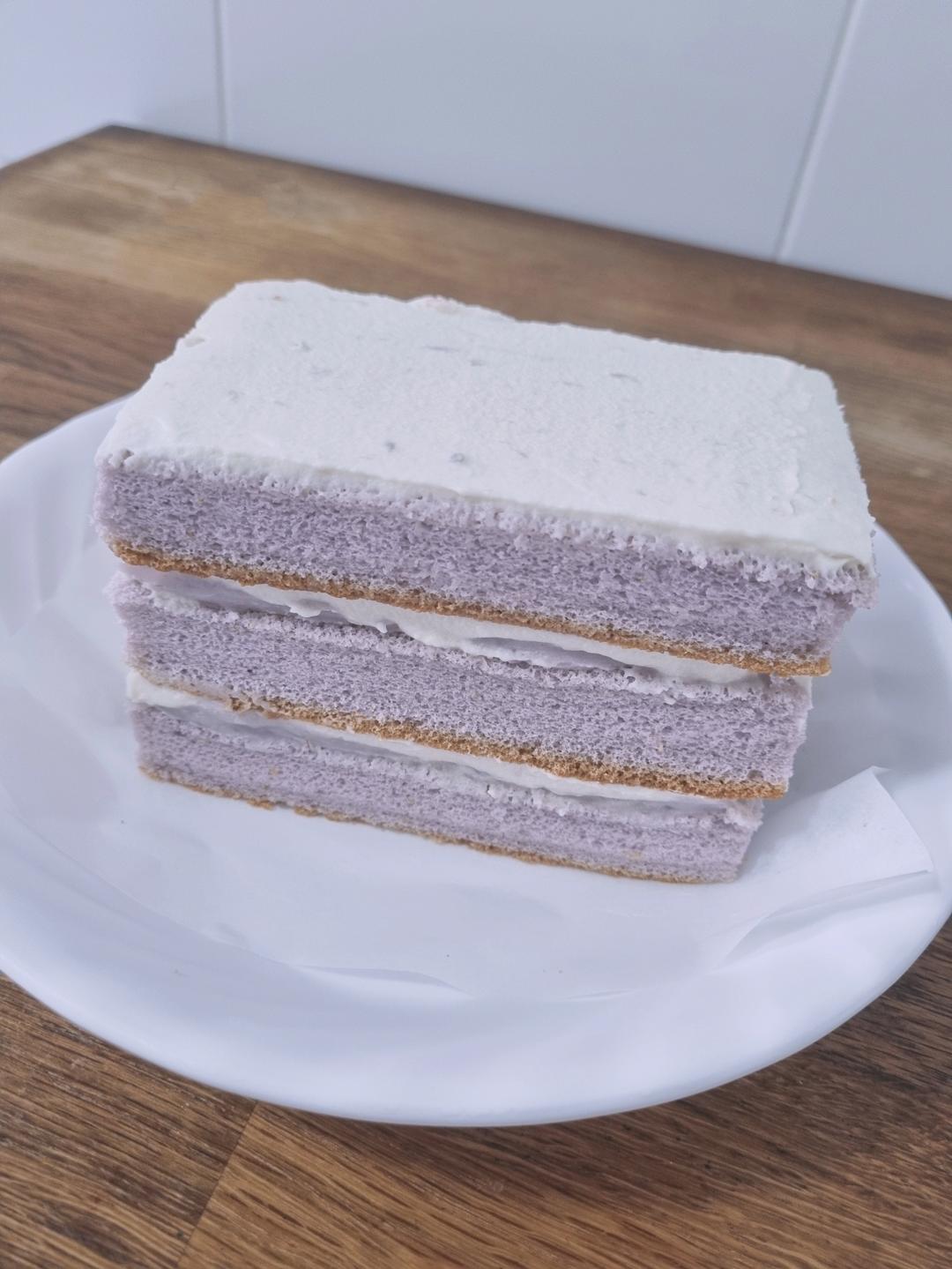 仿台湾不二家的真芋头蛋糕（Taro cake）