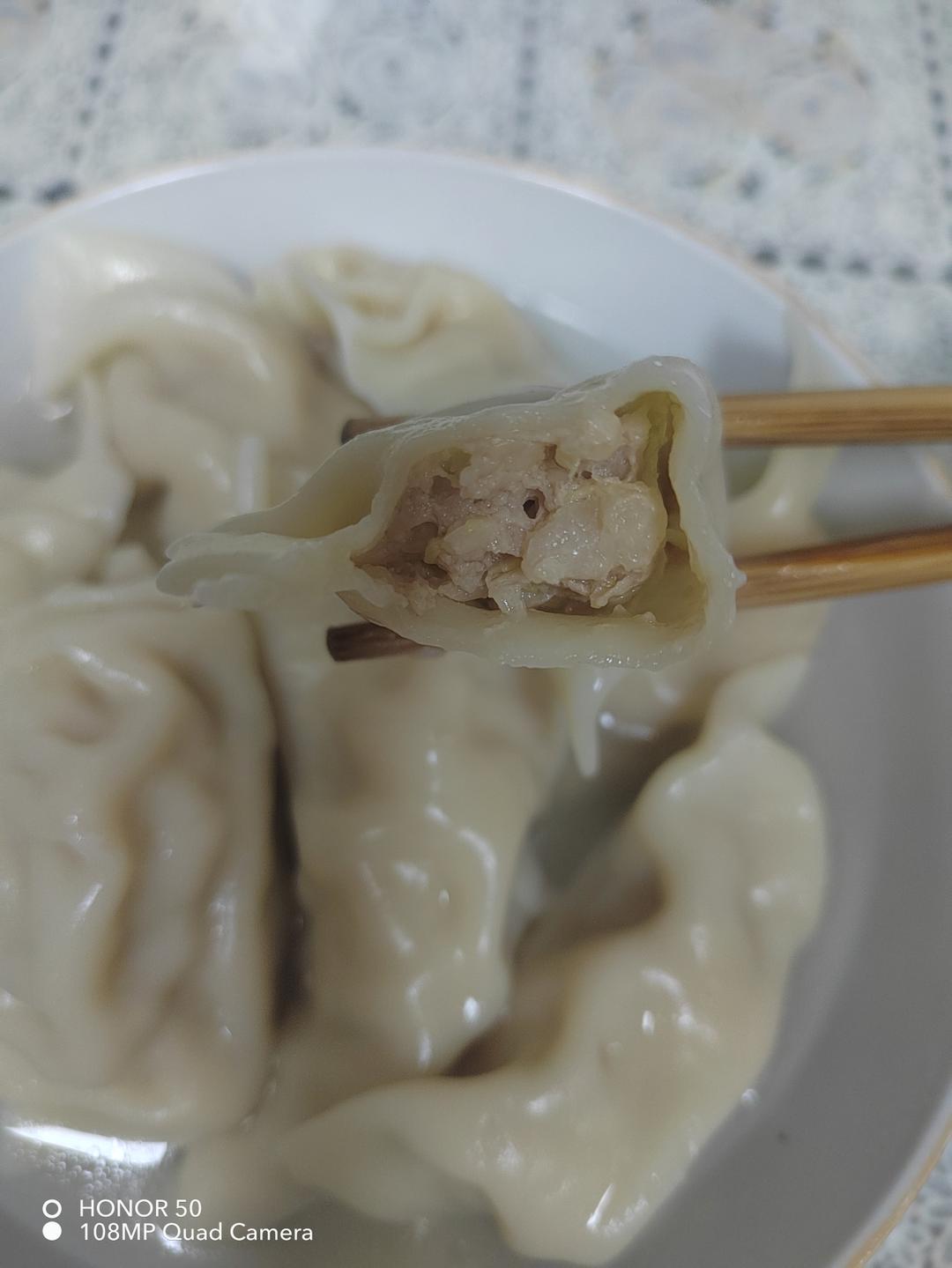 大白菜猪肉馅（超好吃的饺子馅）