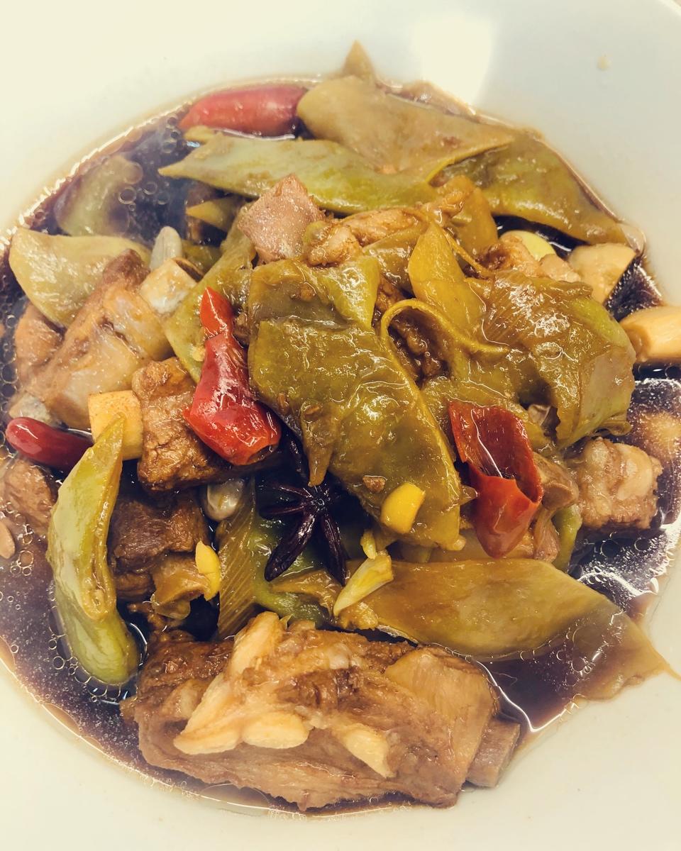 排骨炖豆角