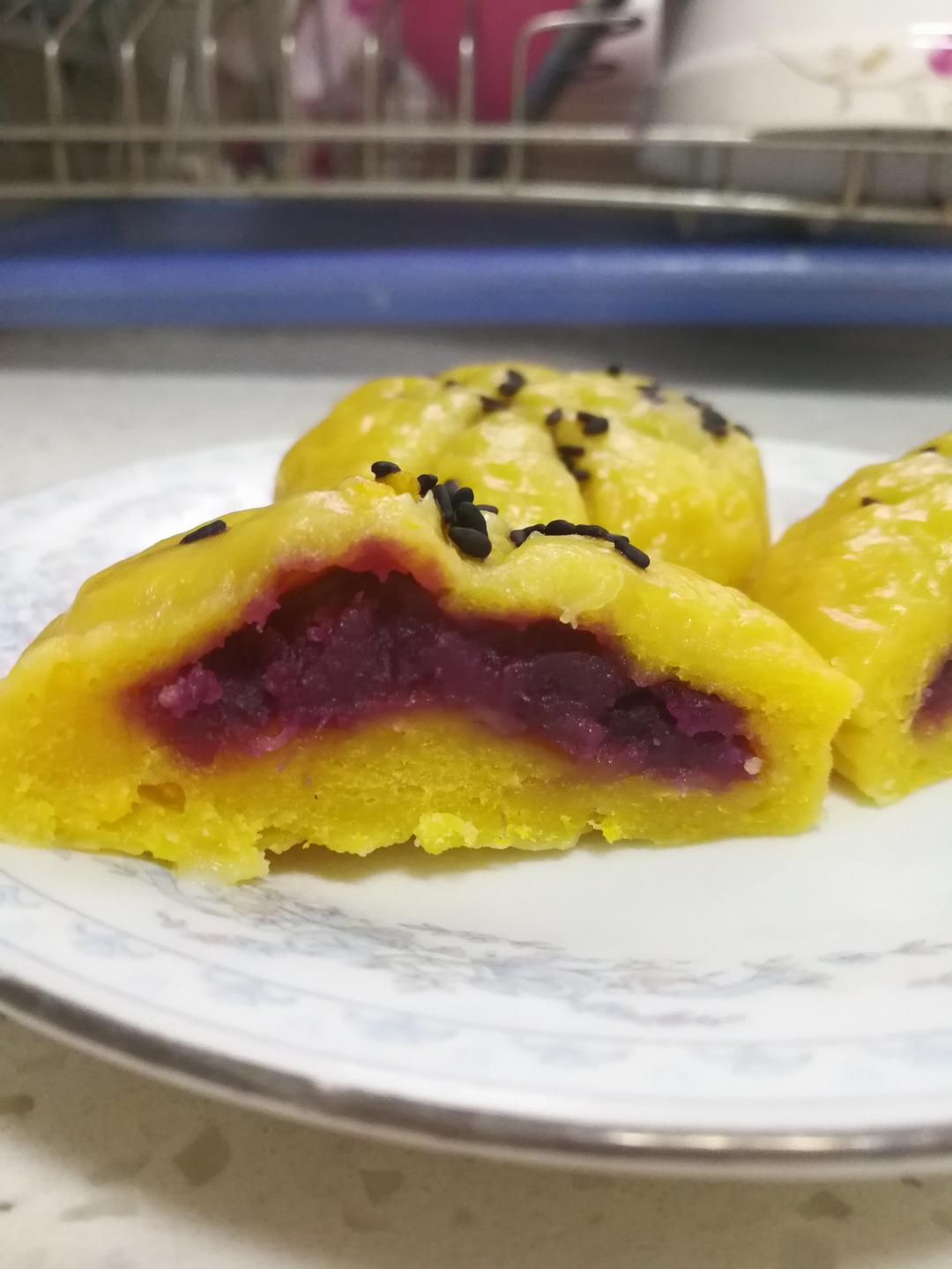 可爱呆萌南瓜饼